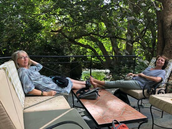 Chillen und weitere Pläne schmieden  