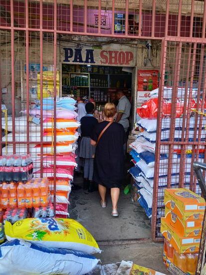 Hier werden die Lebensmittel eingekauft.