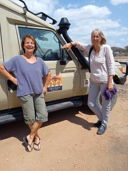 Die gute Laune fährt mit.