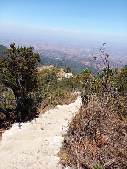 Ein Blick zurück ins Tal