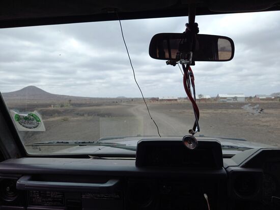 Trockenheit soweit das Auge reicht.