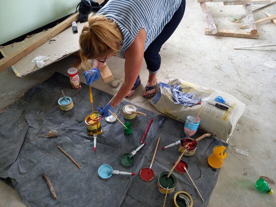 Auf die Pinsel fertig los