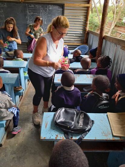 Lisa hat noch Lollys dabei  