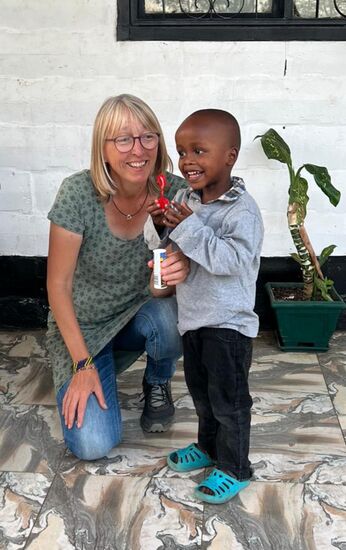 Seifenblasen bringen immer Freude