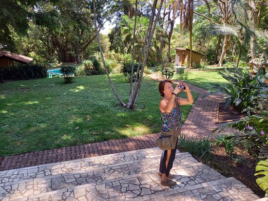 Natürlich wird alles im Bild festgehalten.