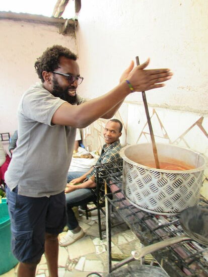 Psteen hilft gleich bei der Zubereitung 