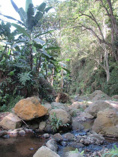 Hier unten ist es angenehm kühl.