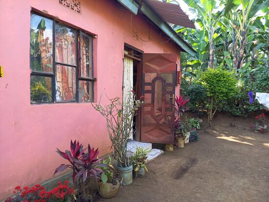 Das Wohnhaus der Farmer