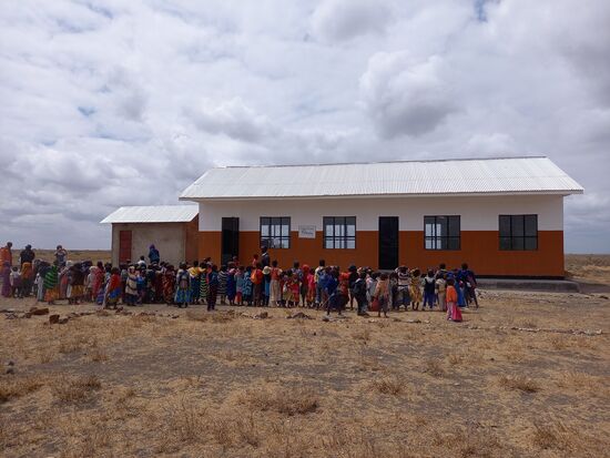 Nebenan ist das Küchenhaus entstanden.
