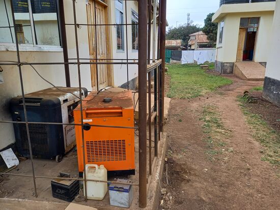 Wie schön, der Generator läuft!