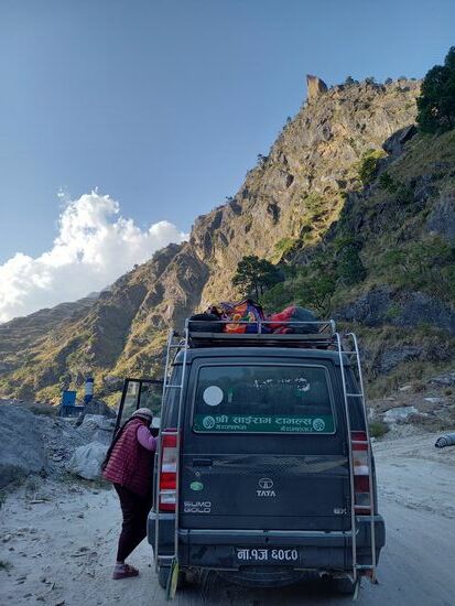 Wieder ein kurzer Halt