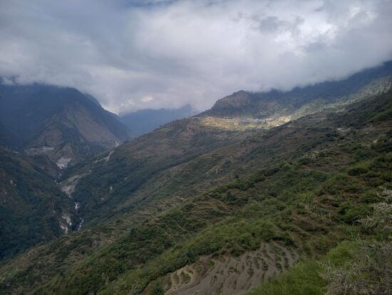 Das Tagesziel ist schon noch weit entfernt.