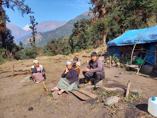 Das Leben als Kuhhirte ist hart.