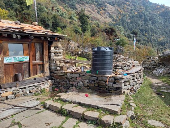 Der Weg nach Nagthali