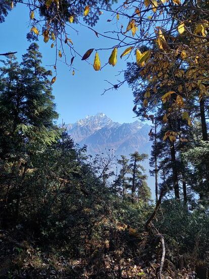 Auf 3400m mache ich noch ein Foto zur linken und ...