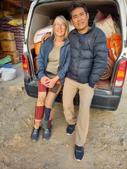 Am Ende sind zwei Wagenladungen zusammen gekommen.