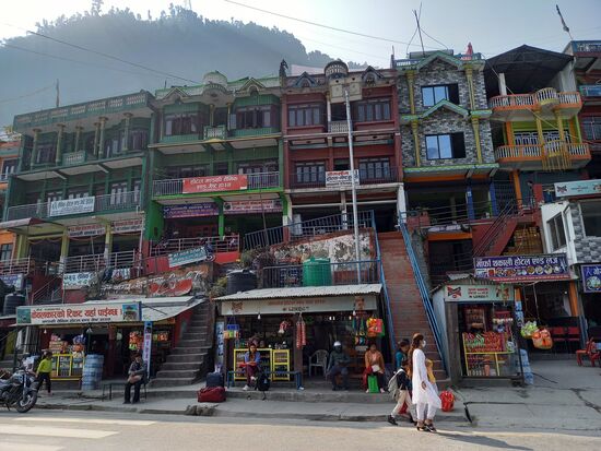 Auf der anderen Straßen Seite