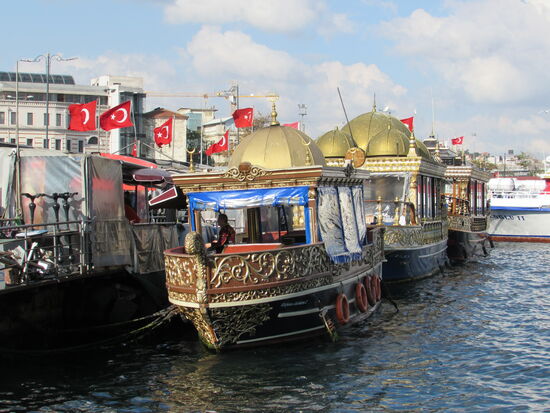 Kleine Restaurant Boote