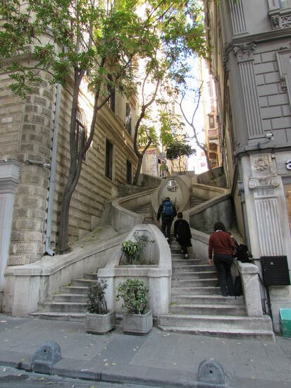 Hier geht`s weiter Richtung Turm