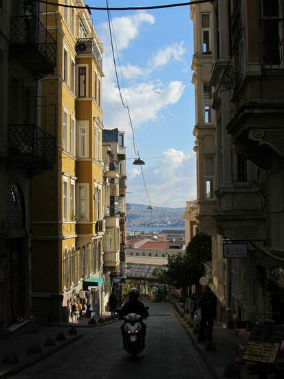 Sicht auf den Bosporus