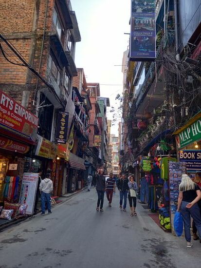 Unterwegs in Thamel