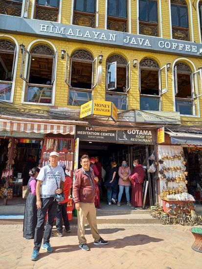 Hier ist der Treffpunkt  - leider kommen nicht alle zur Verabredung.