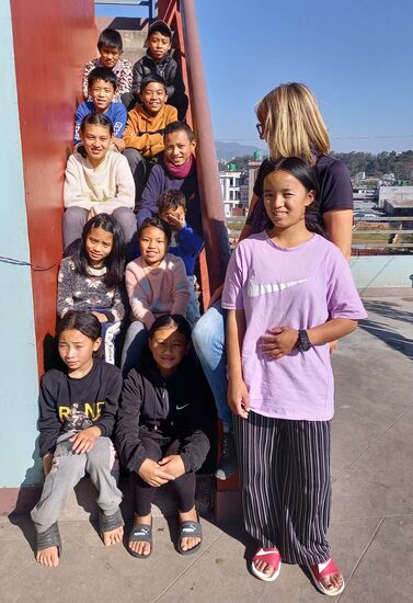 Der Abschied fällt uns allen schwer und es rollen auch Tränen    es gibt viele herzliche Umarmungen und Handküsschen - see you again!!