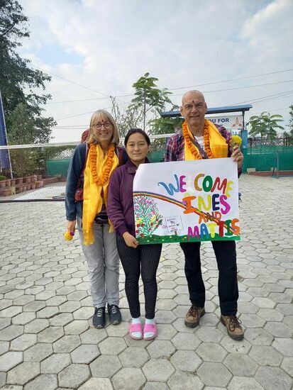 Ein herzlicher Empfang