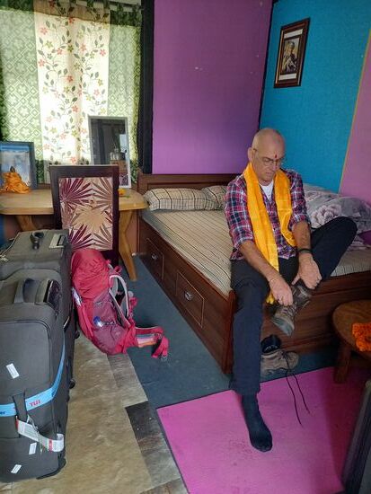 Unser Zimmer für die nächsten Tage.