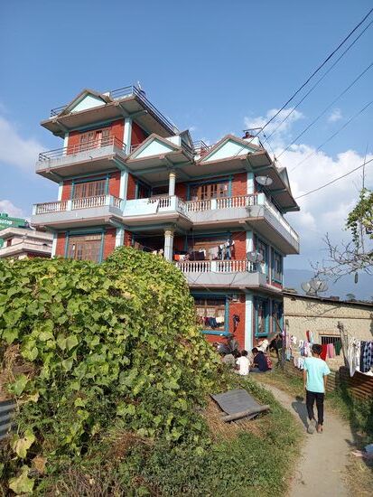 In den oberen zwei Etagen wohnen die Kinder vom Future Horizont.