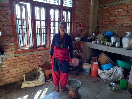 Die Küche  - während des Monsunregens wird sie oftmals total überflutet.