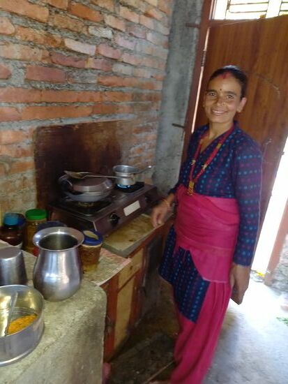 Die Mutter ist einfach nur glücklich und strahlt den ganzen Tag.