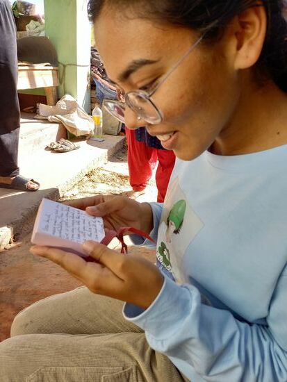 Das Geschenk von Nicole bereitet riesige Freude!