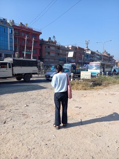 Ich schaue ihr noch einmal nach ...