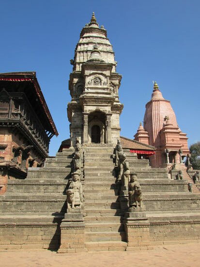 Dieser Tempel erstrahlt wieder in vollem Glanz.