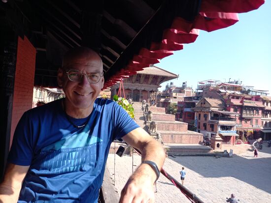 Kaffee mit historischem Ausblick