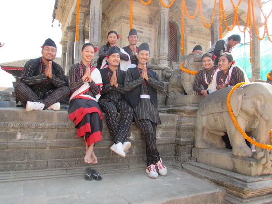 Wir dürfen Fotos machen  