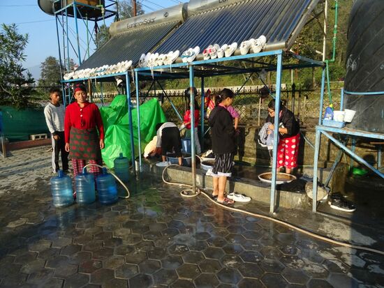 Am Samstag herrscht Hochbetrieb am Waschplatz.