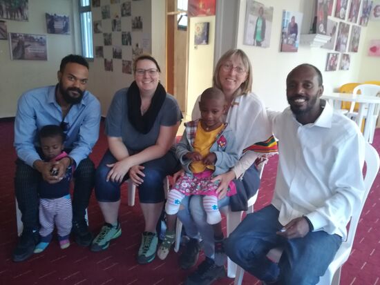 2019 - Sylvia und ich zu Besuch im Amen Charitable