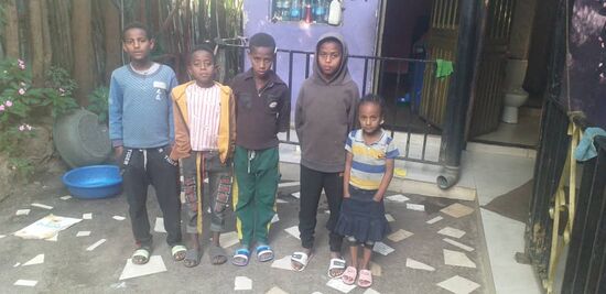 2023 - Einige der Kinder aus dem Waisenhaus