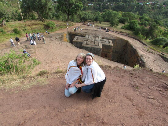 2019 - an einer der Felsenkirchen