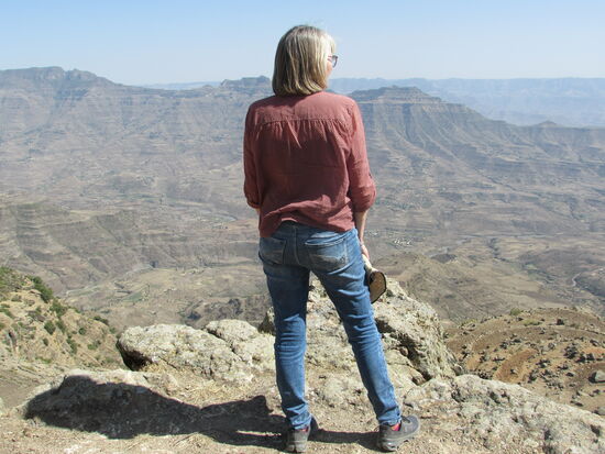 Es ist eine mega schöne Aussicht