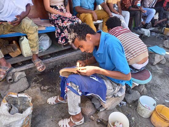 Alles echte Handarbeit