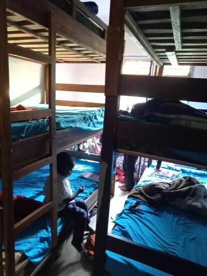 Hier schlafen bis zu 36 Kinder