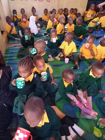 Zeit für eine Tasse Porridge