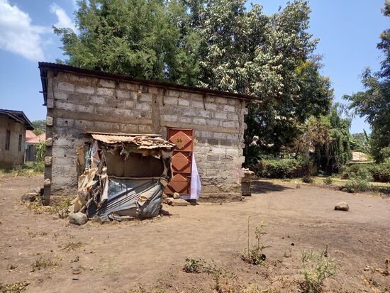 Die Wohnhäuser sind manchmal sehr einfach