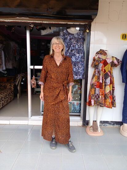 Mein Kleid ist fertig   und ich bin sehr zufrieden  