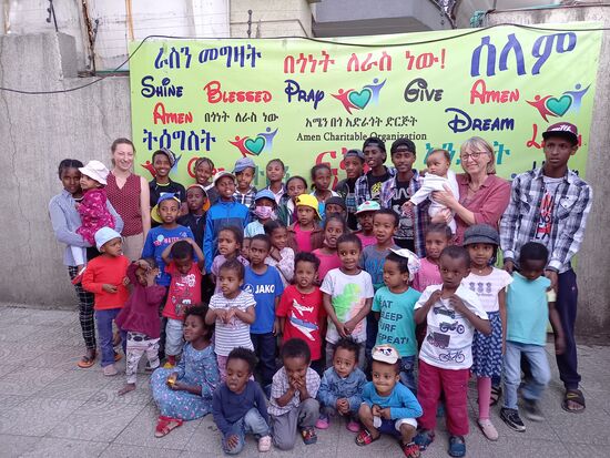 Natürlich gibt es auch ein Gruppenbild