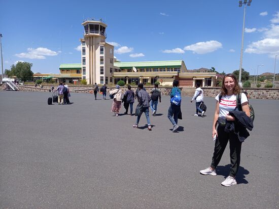 Der Flughafen von Lalibela