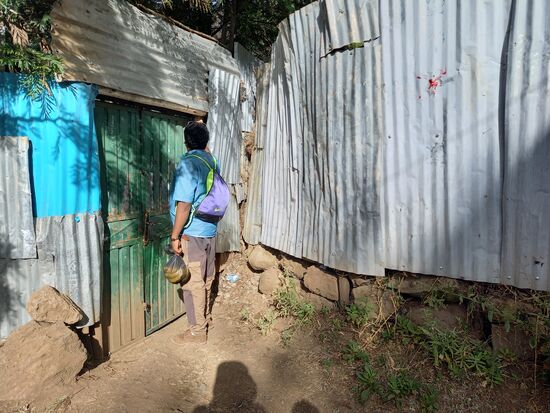 Gleich öffnet sich die Tür